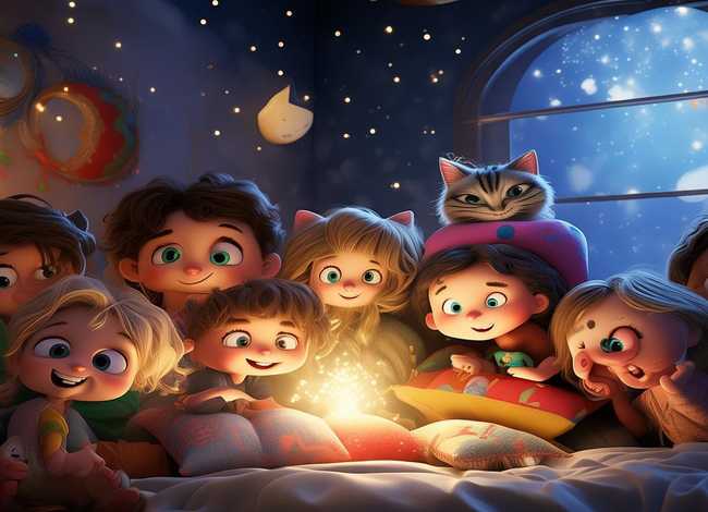 儿童睡前搞笑故事 - 睡前搞笑小朋友故事