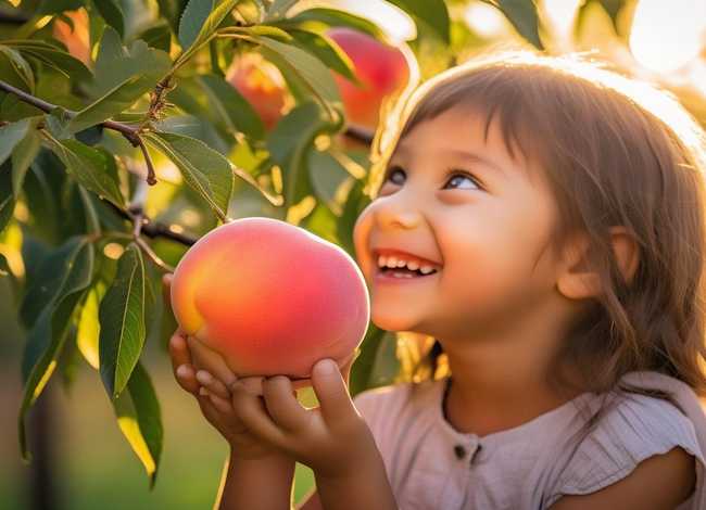 故事桃桃真甜 - 甜甜的桃子故事