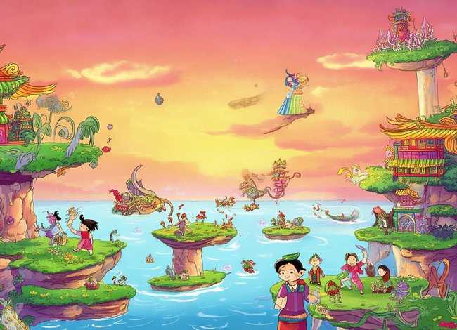 中国儿童神话故事书6-12岁 - 中国少儿神话故事 中国儿童神话故事书6-12岁 - 中国少儿神话故事