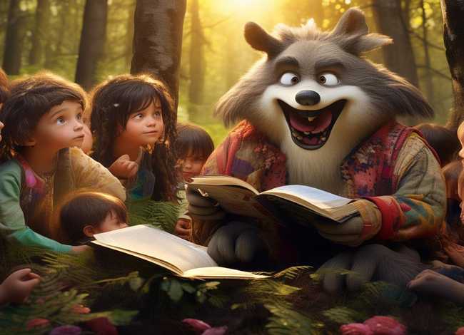 大灰狼儿童故事有声；大灰狼有声故事在线听