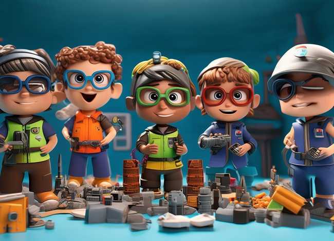 儿童故事迷你特工队；故事大全迷你特工队