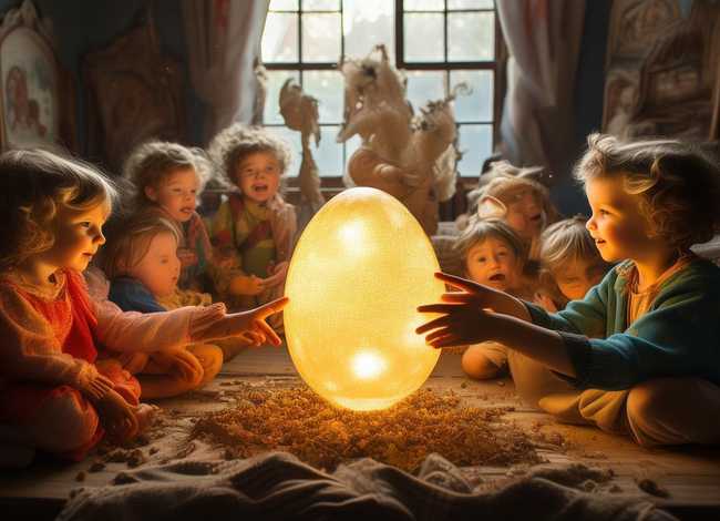 儿童故事金蛋视频表演、故事金蛋的视频