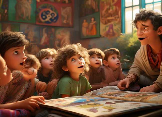 儿童听历史故事；幼儿听历史故事