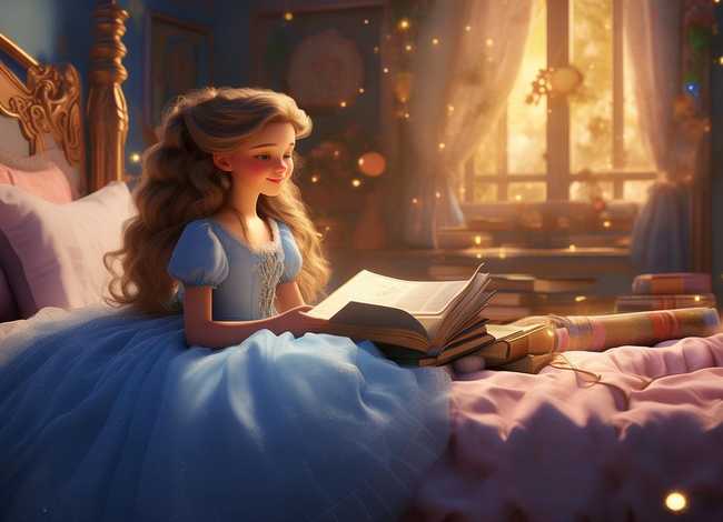 公主儿童睡前故事大全图片，公主少儿睡前故事大全