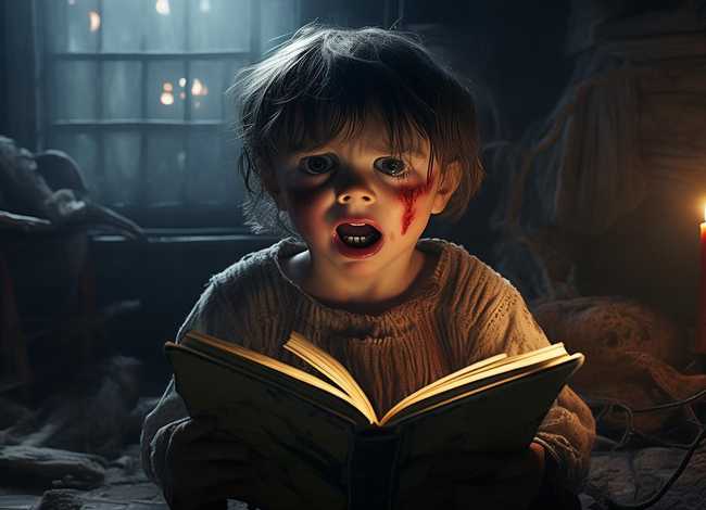 儿童故事可怕的故事，可怕的幼儿故事