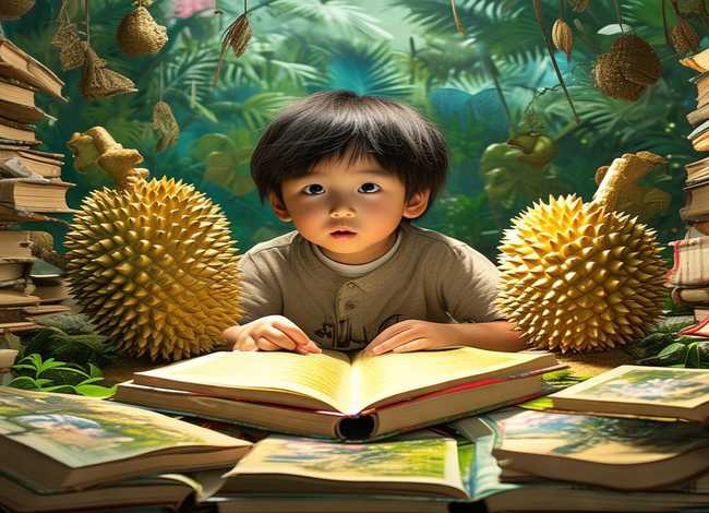 榴莲儿童故事,榴莲的绘本故事 榴莲儿童故事,榴莲的绘本故事