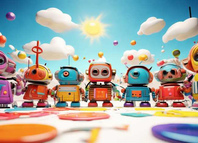儿童机器人画画图片大全、儿童机器人画画图片大全简单