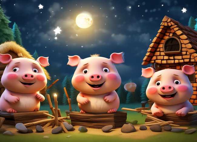 儿童睡前故事三只小猪盖房子,睡前故事 三只小猪盖房子 儿童睡前故事三只小猪盖房子,睡前故事 三只小猪盖房子