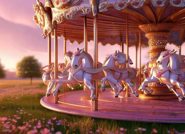 旋转木马的图片,旋转木马的图片唯美 旋转木马的图片,旋转木马的图片唯美