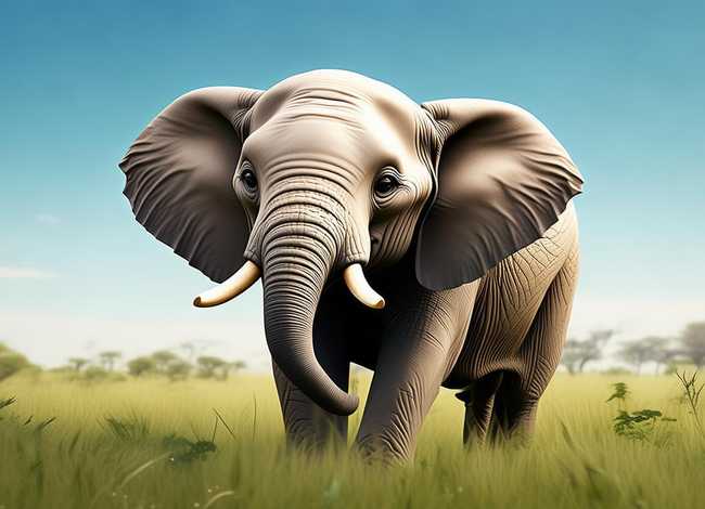 没有牙的大象,没有牙齿的大象 没有牙的大象,没有牙齿的大象