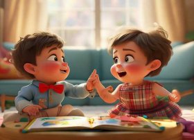 英语儿童小故事双人对话 英语小故事双人对话幽默的