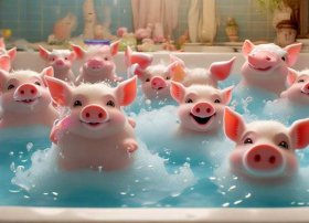 小猪洗澡幼儿故事（小猪洗澡幼儿故事视频）