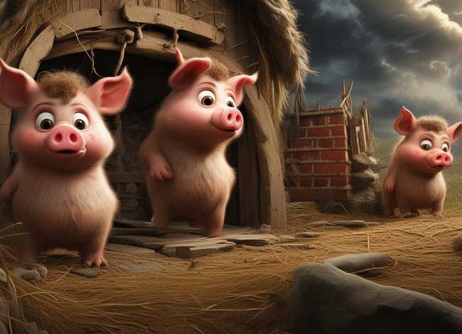 经典儿童童话故事三只小猪 - 经典童话故事《三只小猪》 经典儿童童话故事三只小猪 - 经典童话故事《三只小猪》