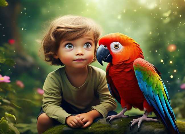关于鹦鹉的儿童故事（关于鹦鹉的经典故事）