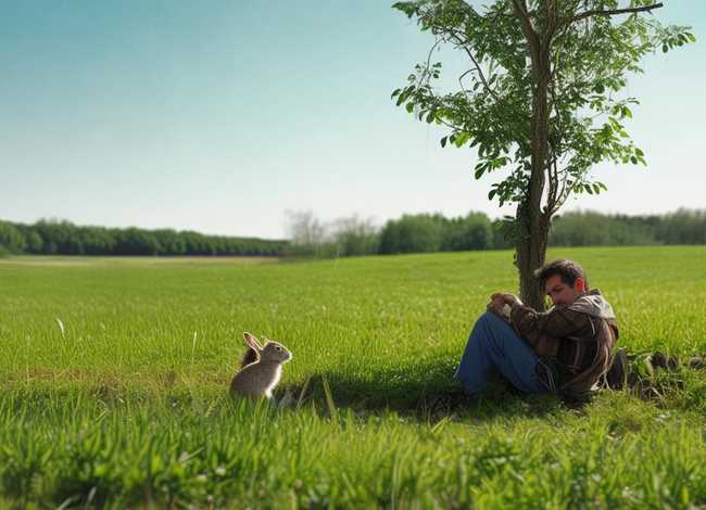 守株待兔故事简单版 守株待兔简单的故事