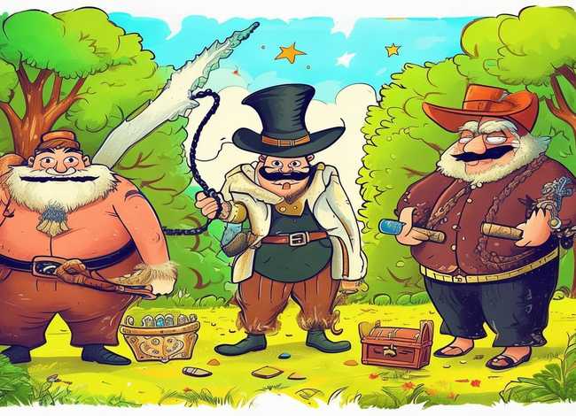 儿童故事绘本推荐三个强盗 三个强盗绘本故事推荐理由