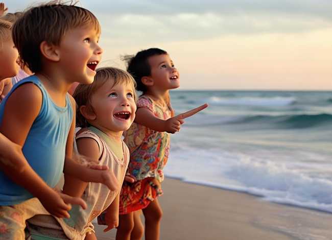 儿童看海视频 儿童看海的句子