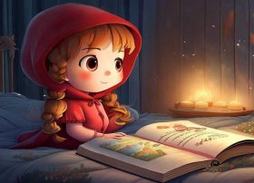 少儿睡前故事儿童小红帽 少儿故事大全 睡前故事小红帽