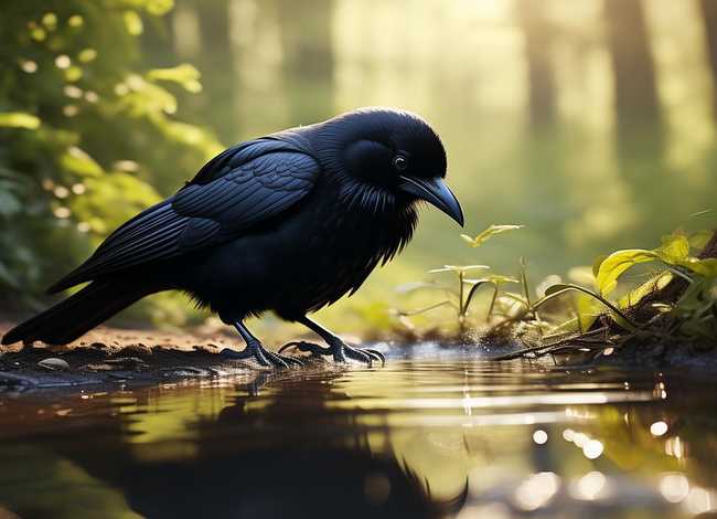 儿童睡前故事大全乌鸦找水喝、睡前故事幼儿故事大全乌鸦喝水