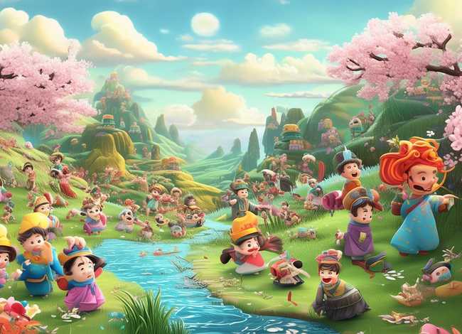 儿童古诗动画片 - 古诗儿歌动画片