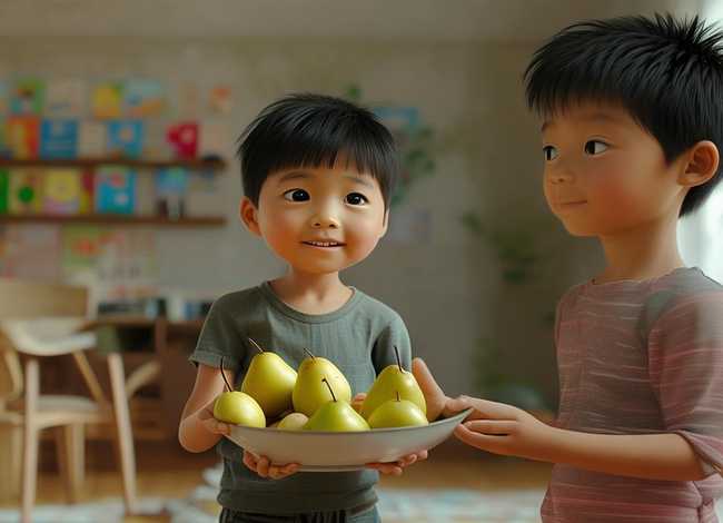 宝宝故事孔融让梨（宝宝故事孔融让梨视频播放）