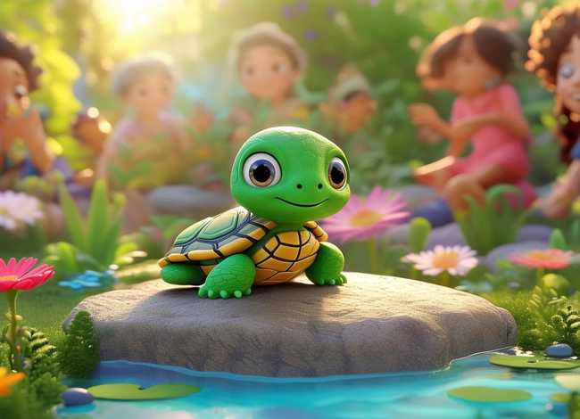 小乌龟故事3-6岁儿童，小乌龟幼儿故事
