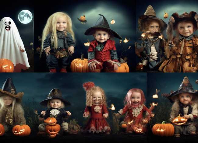 万圣节儿童图片 - 万圣节儿童图片大全