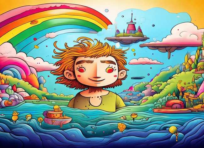 幼儿手绘故事、手绘幼儿故事插图