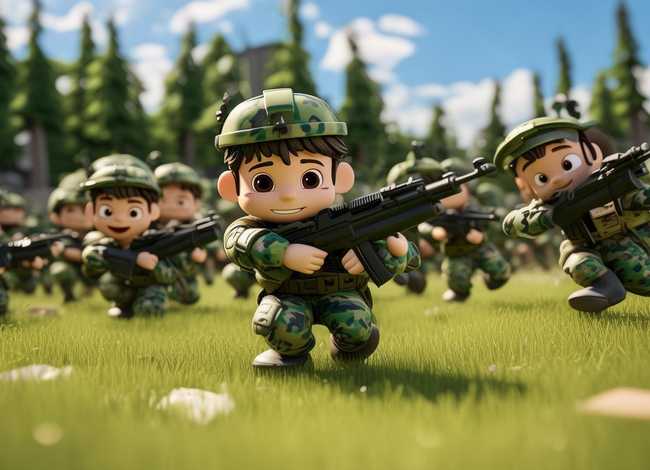 少儿军事故事 - 少儿军事故事动漫的