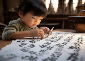 儿童书法作品讲话、儿童书法作品讲话怎么写