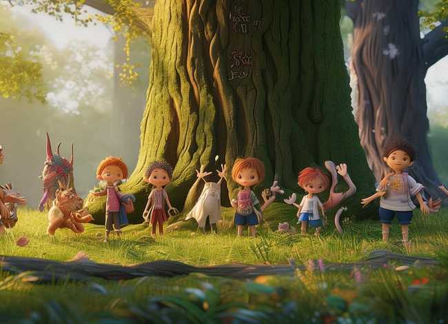 大u儿童故事，大孩故事大全