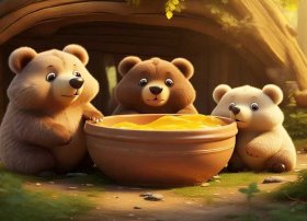 三只小熊的童话故事 三只小熊的故事原文