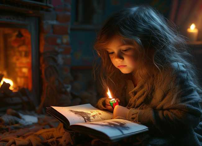 卖火柴的小女孩儿童故事书6-12岁；故事卖火柴的小女孩儿文字版