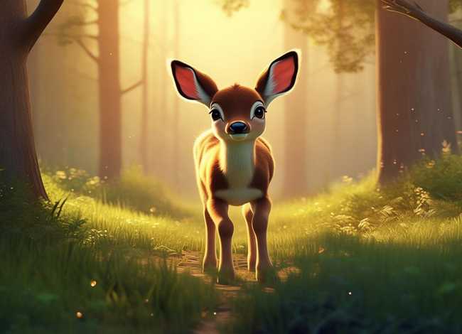 儿童故事小鹿历险记音频（小鹿历险记故事背景音乐）