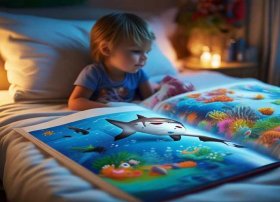 儿童睡前故事鲨鱼的故事；鲨鱼的睡前小故事