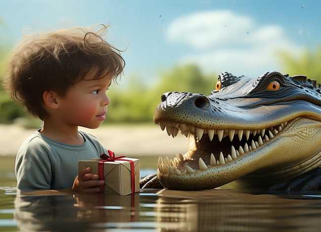 鳄鱼报恩儿童故事 鳄鱼报恩的感人故事 鳄鱼报恩儿童故事 鳄鱼报恩的感人故事
