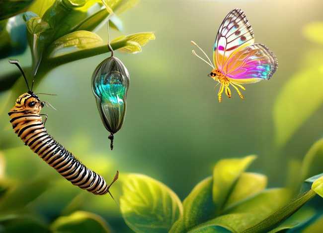 宝宝小故事毛毛虫变成了蝴蝶（宝宝小故事毛毛虫变成了蝴蝶的故事）