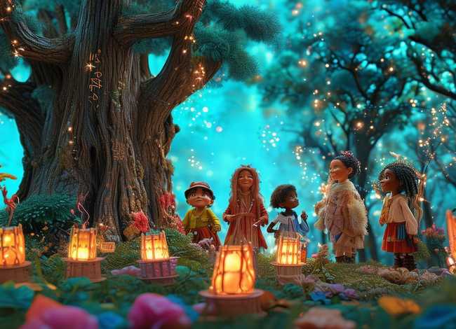 儿童故事绘画6张（儿童故事绘画图片6张）