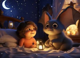 蝙蝠儿童故事睡前故事；关于蝙蝠的睡前故事