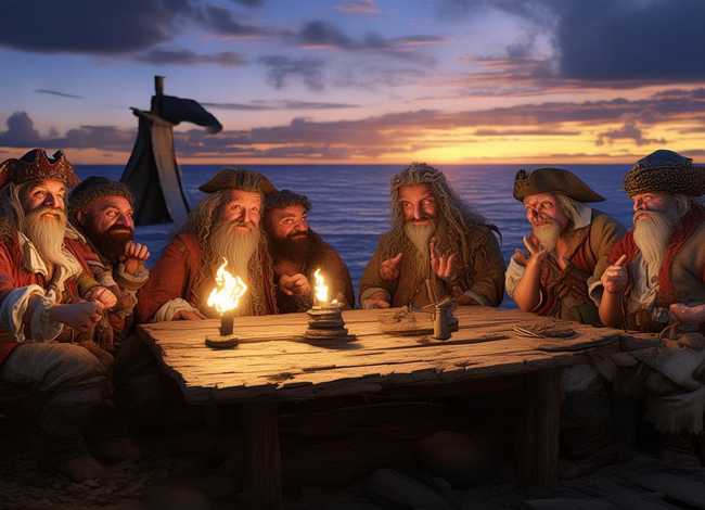 海盗的小故事；海盗的小故事英文版