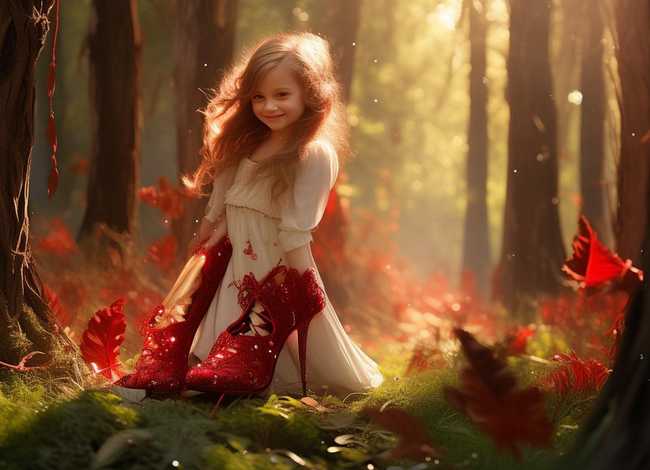 安徒生红鞋故事 - 安徒生红鞋的故事