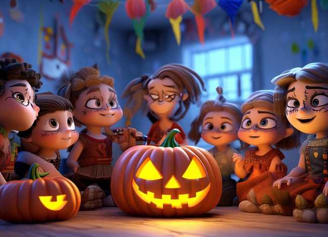 有关万圣节的儿童小故事 - 万圣节的小故事幼儿