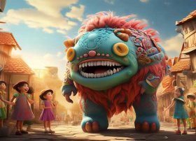 幼儿故事年兽（幼儿故事年兽来了）