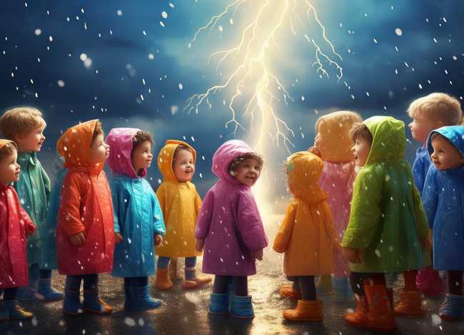 关于雷电的儿童故事 关于雷电的小故事