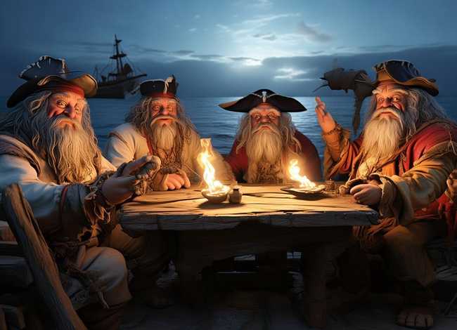 海盗的小故事；海盗的小故事英文版