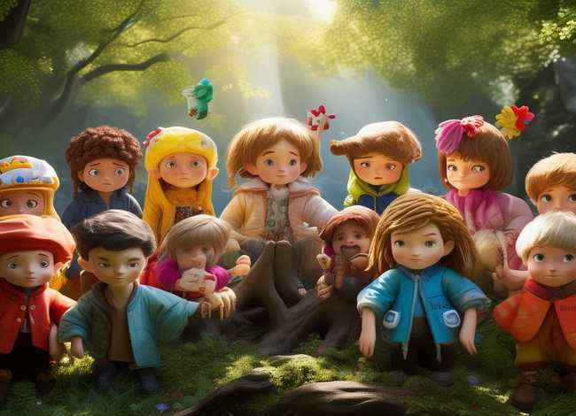 儿童故事多人角色 - 有哲理的幼儿故事多人角色