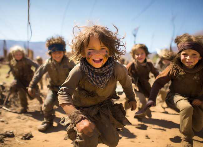 土匪儿童故事；土匪鬼子