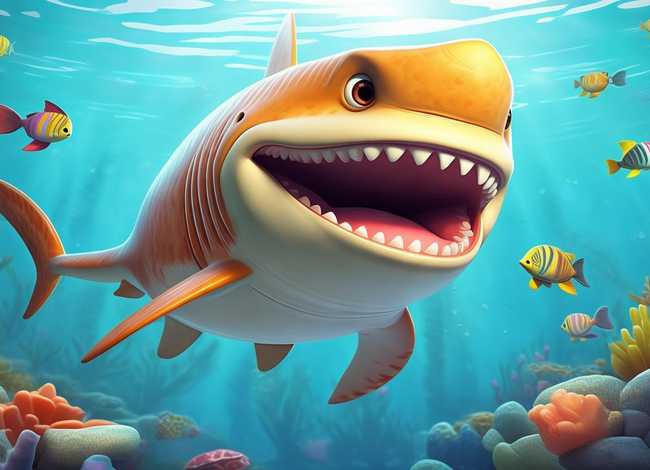 爱笑的鲨鱼故事绘本,爱笑的鲨鱼故事绘本图片 爱笑的鲨鱼故事绘本,爱笑的鲨鱼故事绘本图片