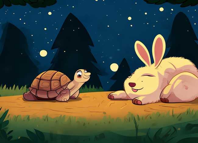 龟兔赛跑故事睡前故事（龟兔赛跑的故事视频 宝宝睡前故事）
