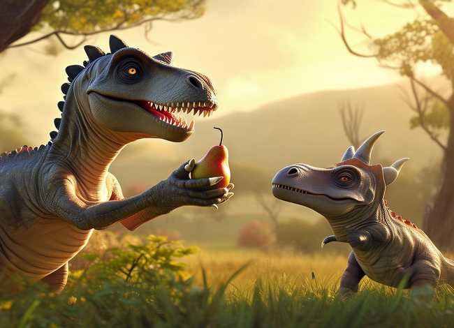 恐龙让梨告诉我们什么道理？ 恐龙让梨告诉我们什么道理